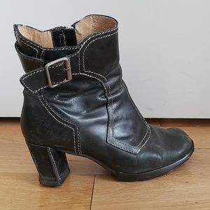 Fluevog zippered boots, women's size 10